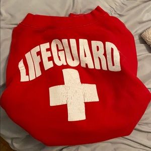 life guard sweater